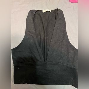 Wilfred free deep V top - have one in black and one in yellow